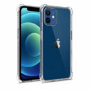 nPlusOne clear TPU back cover fitted on iPhone 12 5G