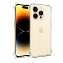 nPlusOne clear TPU back cover fitted on iPhone 14 Pro 5G