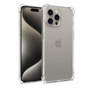 nPlusOne clear TPU back cover fitted on iPhone 15 Pro Max 5G