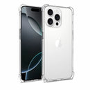 nPlusOne clear TPU back cover fitted on iPhone 16 Pro 5G