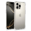 nPlusOne clear TPU back cover fitted on iPhone 16 Pro Max 5G
