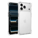 nPlusOne clear TPU back cover fitted on iPhone 17 Pro 5G