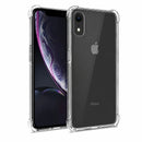nPlusOne clear TPU back cover fitted on iPhone XR 4G