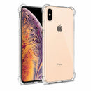 nPlusOne clear TPU back cover fitted on iPhone XS Max 4G