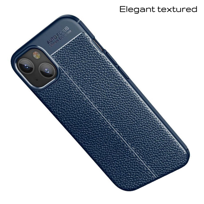 Elegant Textured - Back Case for iPhone 14 Plus - 6.7 Inches