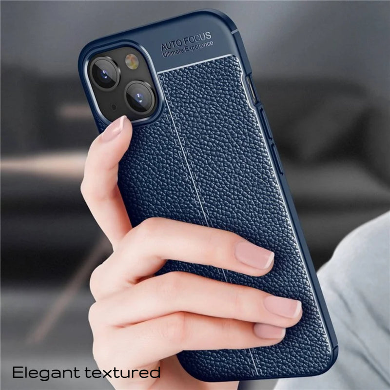 Elegant Textured - Back Case for iPhone 14 Plus - 6.7 Inches