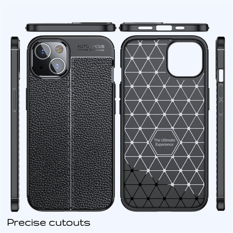 Elegant Textured - Back Case for iPhone 14 Plus - 6.7 Inches