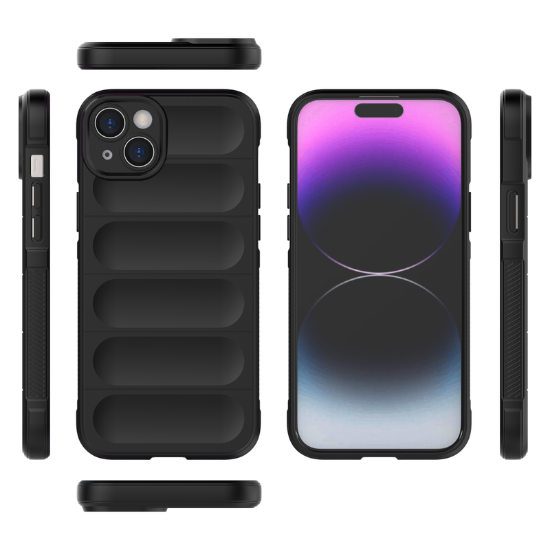 Shield Silicone - Mobile Back Cover for iPhone 15 Plus - 6.7 Inches - (INR 159 Only for prepaid orders)