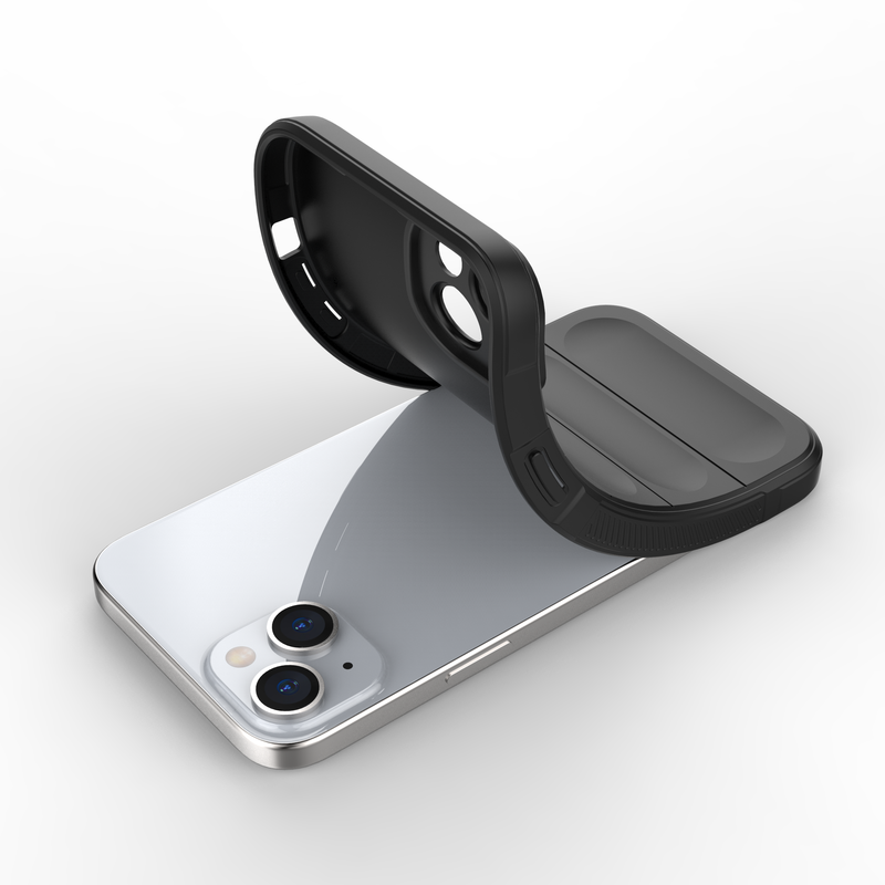 Shield Silicone - Mobile Back Cover for iPhone 15 Plus - 6.7 Inches - (INR 159 Only for prepaid orders)