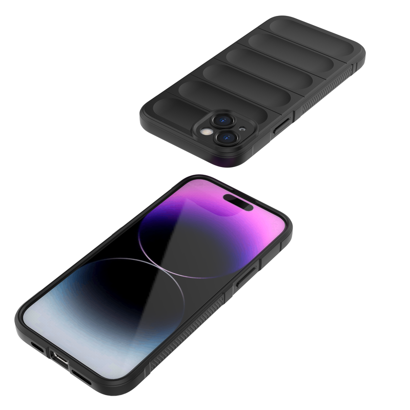 Shield Silicone - Mobile Back Cover for iPhone 15 Plus - 6.7 Inches - (INR 159 Only for prepaid orders)