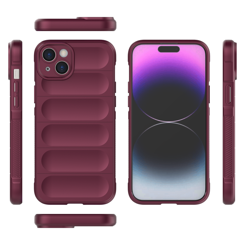 Shield Silicone - Mobile Back Cover for iPhone 15 Plus - 6.7 Inches - (INR 159 Only for prepaid orders)