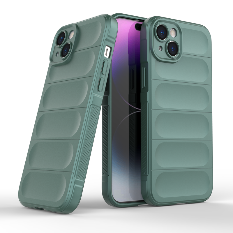 Shield Silicone - Mobile Back Cover for iPhone 15 Plus - 6.7 Inches - (INR 159 Only for prepaid orders)
