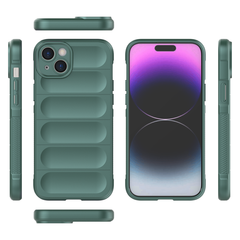 Shield Silicone - Mobile Back Cover for iPhone 15 Plus - 6.7 Inches - (INR 159 Only for prepaid orders)