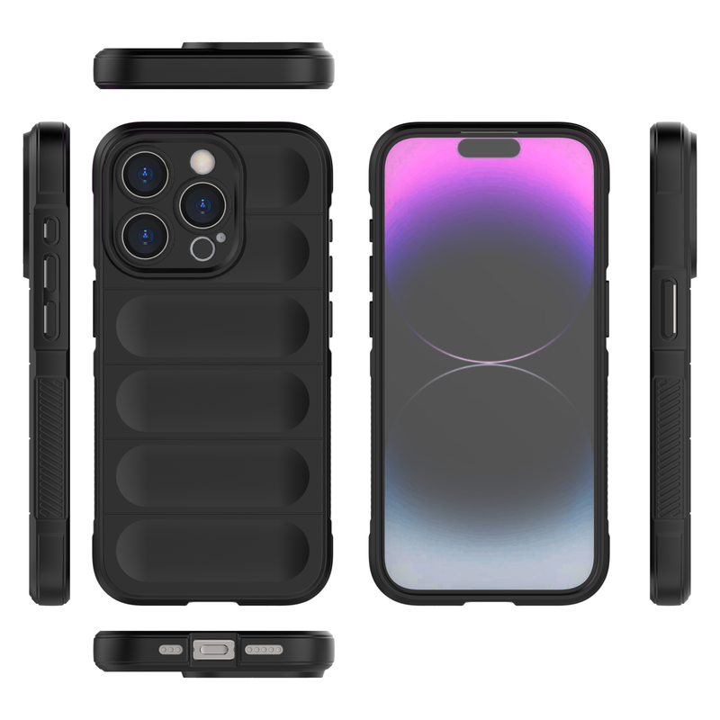 Shield Silicone - Mobile Back Cover for iPhone 15 Pro - 6.1 Inches - (INR 159 Only for prepaid orders)