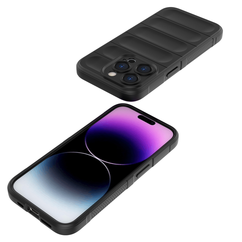 Shield Silicone - Mobile Back Cover for iPhone 15 Pro - 6.1 Inches - (INR 159 Only for prepaid orders)