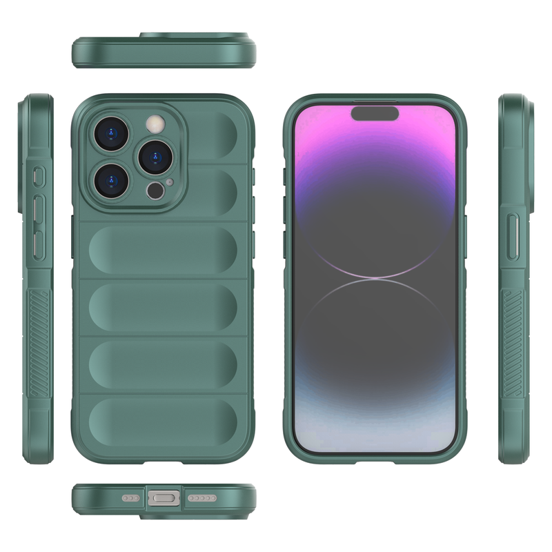 Shield Silicone - Mobile Back Cover for iPhone 15 Pro - 6.1 Inches - (INR 159 Only for prepaid orders)