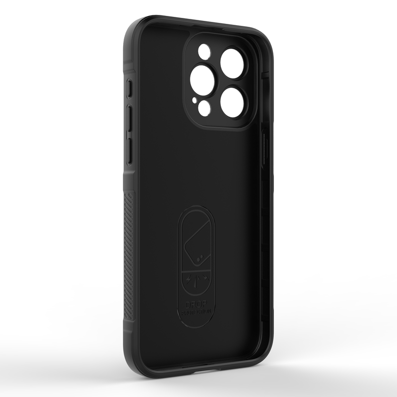 Shield Silicone - Mobile Back Cover for iPhone 15 Pro Max - 6.7 Inches