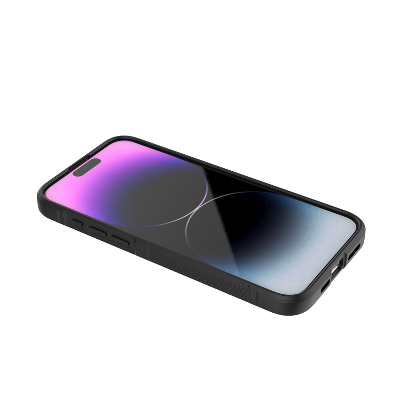Shield Silicone - Mobile Back Cover for iPhone 15 Pro Max - 6.7 Inches