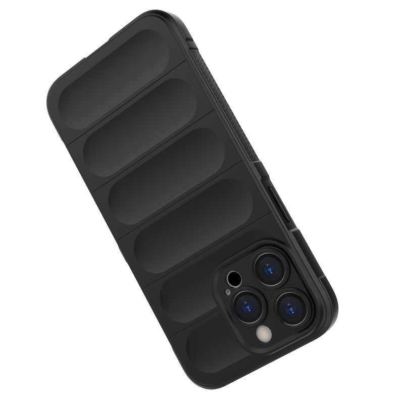 Shield Silicone - Mobile Back Cover for iPhone 15 Pro Max - 6.7 Inches