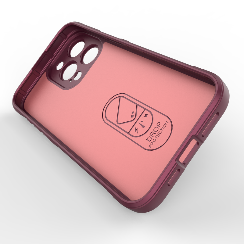Shield Silicone - Mobile Back Cover for iPhone 15 Pro Max - 6.7 Inches
