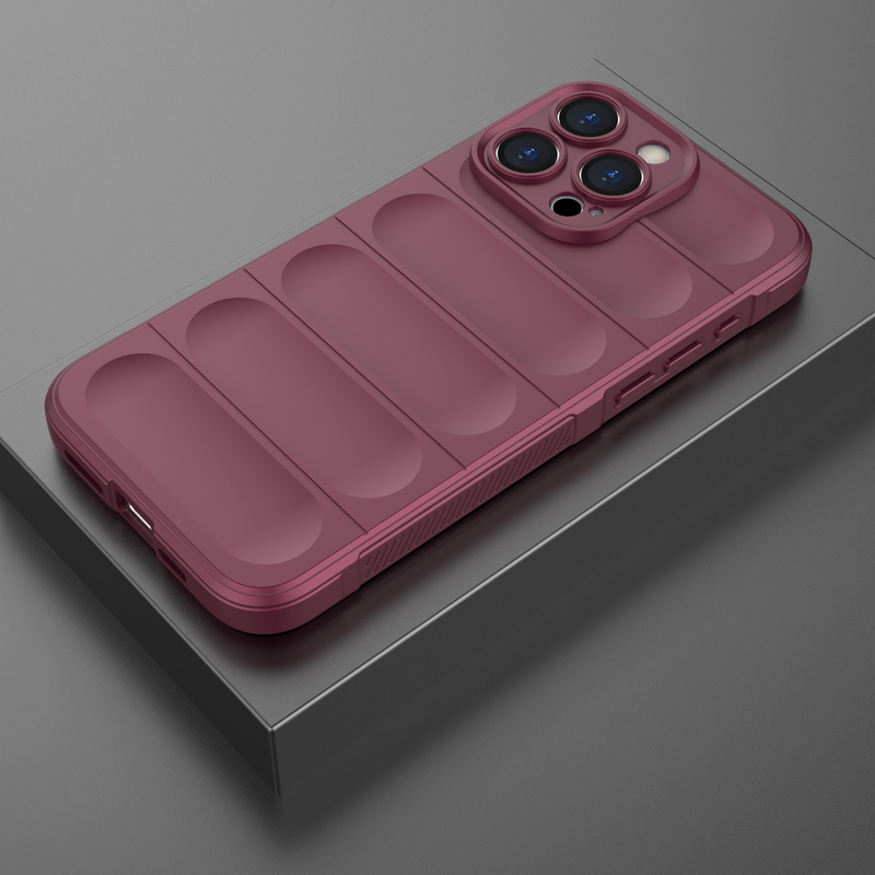 Shield Silicone - Mobile Back Cover for iPhone 15 Pro Max - 6.7 Inches