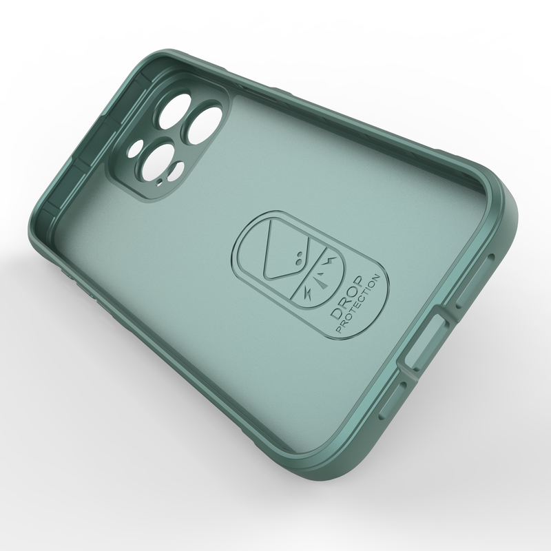 Shield Silicone - Mobile Back Cover for iPhone 15 Pro Max - 6.7 Inches