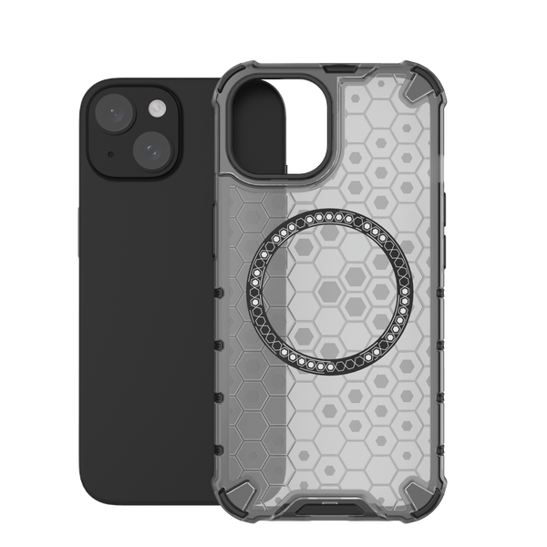 Classic Armour - (Wireless Charging) Back Case for iPhone 15 - 6.1 Inches