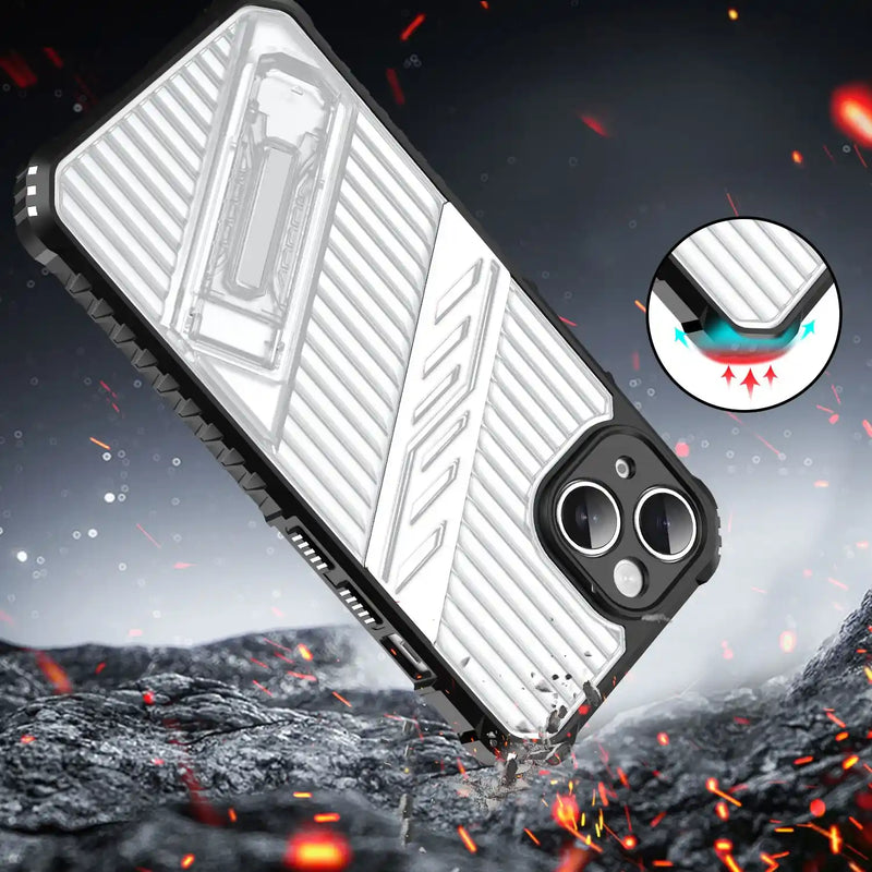 Xlegant Armour - Mobile Back Case for iPhone 15 - 6.1 Inches