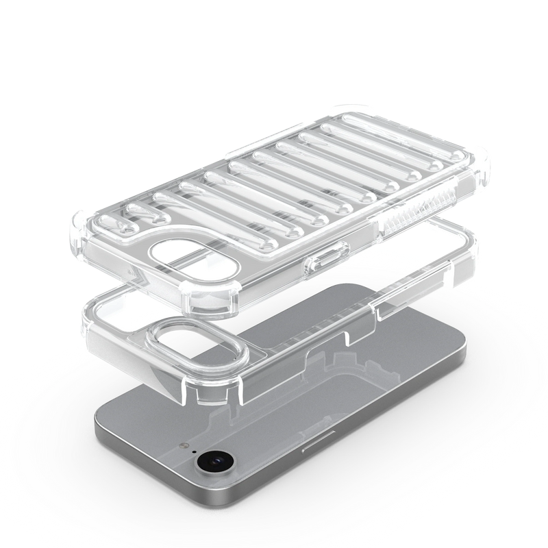 Bumper Track - Back Case for iPhone 16e - 6.1 Inches