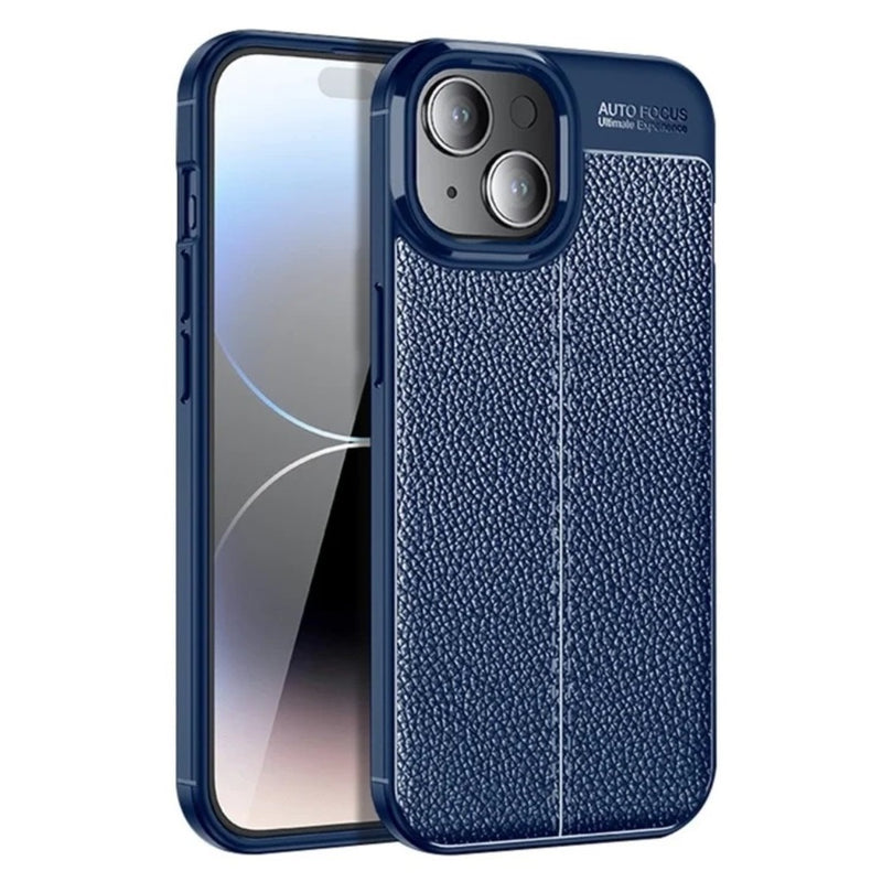 Elegant Textured - Back Case for iPhone 15 Plus - 6.7 Inches