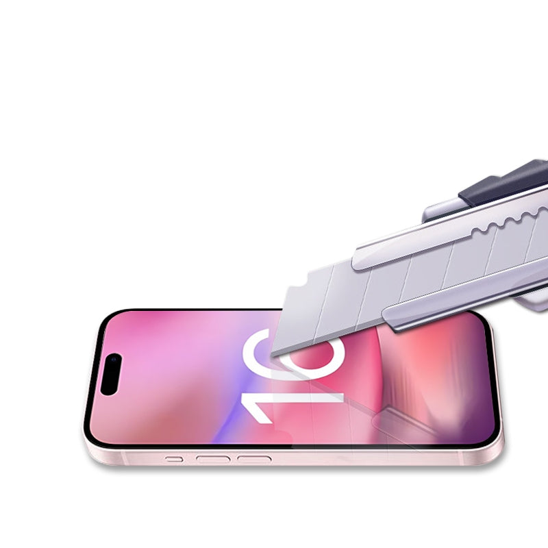 nPlusOne - 9H Tempered Glass for iPhone 16e - 6.1 Inches