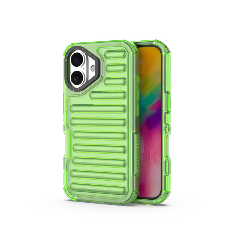 Bumper Track - Back Case for iPhone 16 - 6.1 Inches