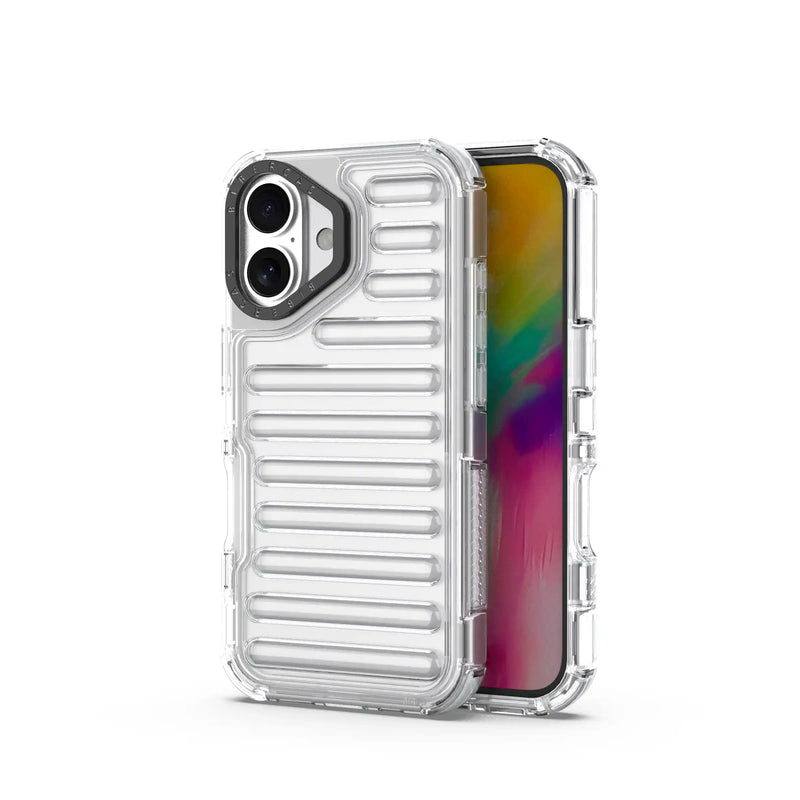 Bumper Track - Back Case for iPhone 16 - 6.1 Inches