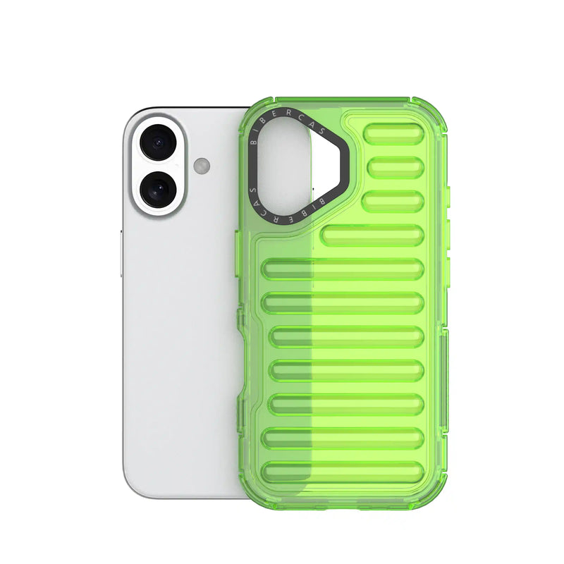 Bumper Track - Back Case for iPhone 16 - 6.1 Inches