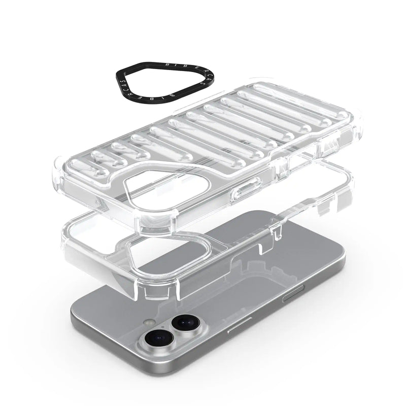 Bumper Track - Back Case for iPhone 16 - 6.1 Inches