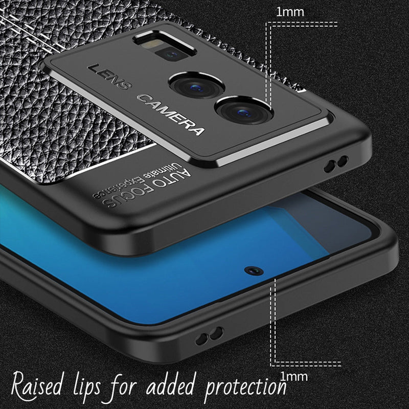 Elegant Textured - Mobile Back Cover for IQOO Neo 7 Pro 5G - 6.78 Inches