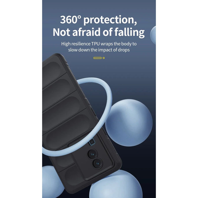Shield Silicone - Back Case for IQOO Neo 7 Pro 5G - 6.78 Inches - (INR 159 Only for prepaid orders)