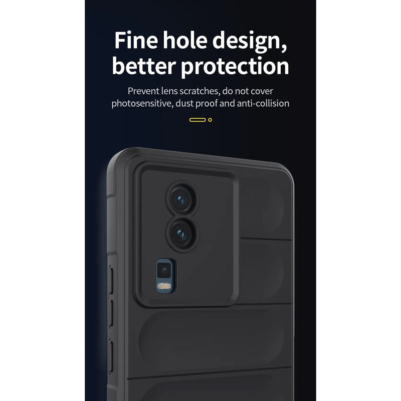 Shield Silicone - Back Case for IQOO Neo 7 Pro 5G - 6.78 Inches - (INR 159 Only for prepaid orders)