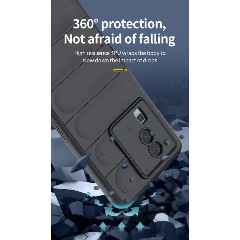 Shield Silicone - Back Case for IQOO Neo 7 Pro 5G - 6.78 Inches - (INR 159 Only for prepaid orders)