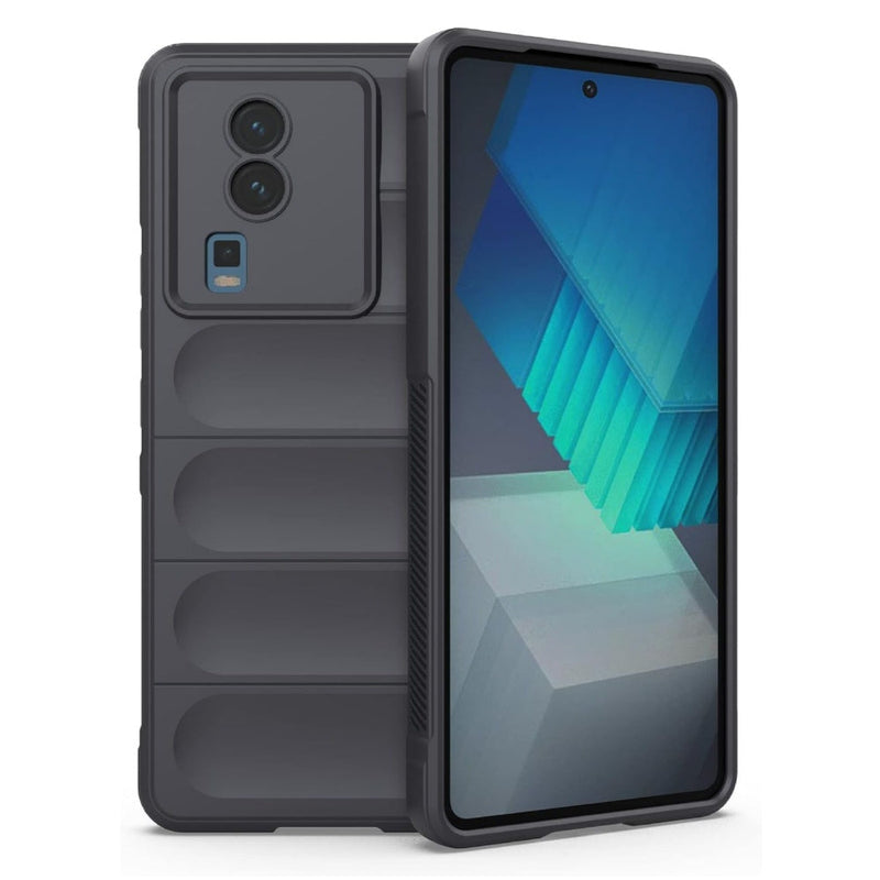 Shield Silicone - Mobile Back Cover for IQOO Neo 7 Pro 5G - 6.78 Inches - (INR 159 Only for prepaid orders)