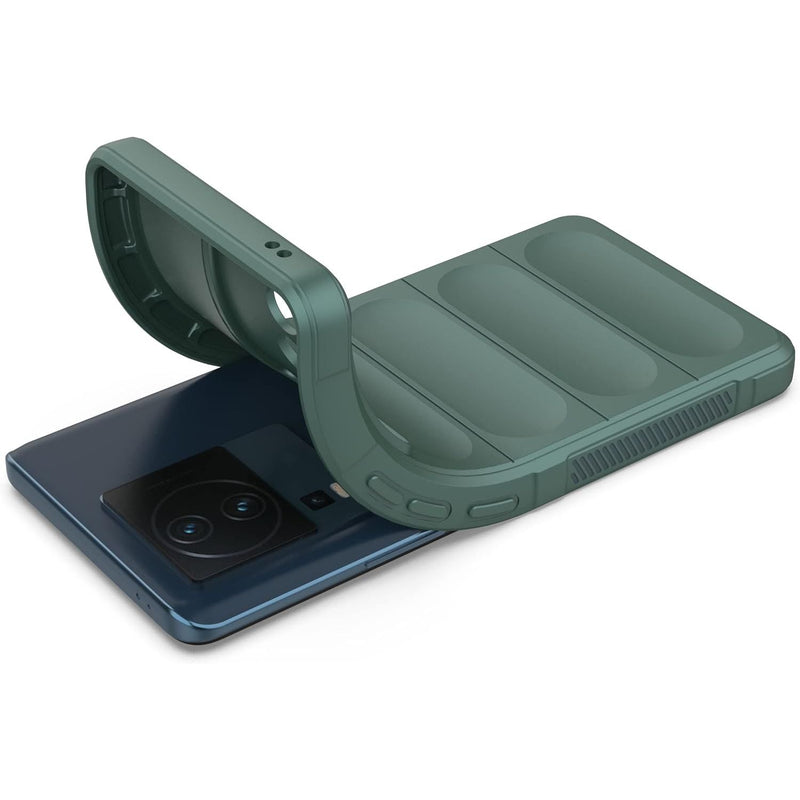 Shield Silicone - Mobile Back Cover for IQOO Neo 7 Pro 5G - 6.78 Inches - (INR 159 Only for prepaid orders)