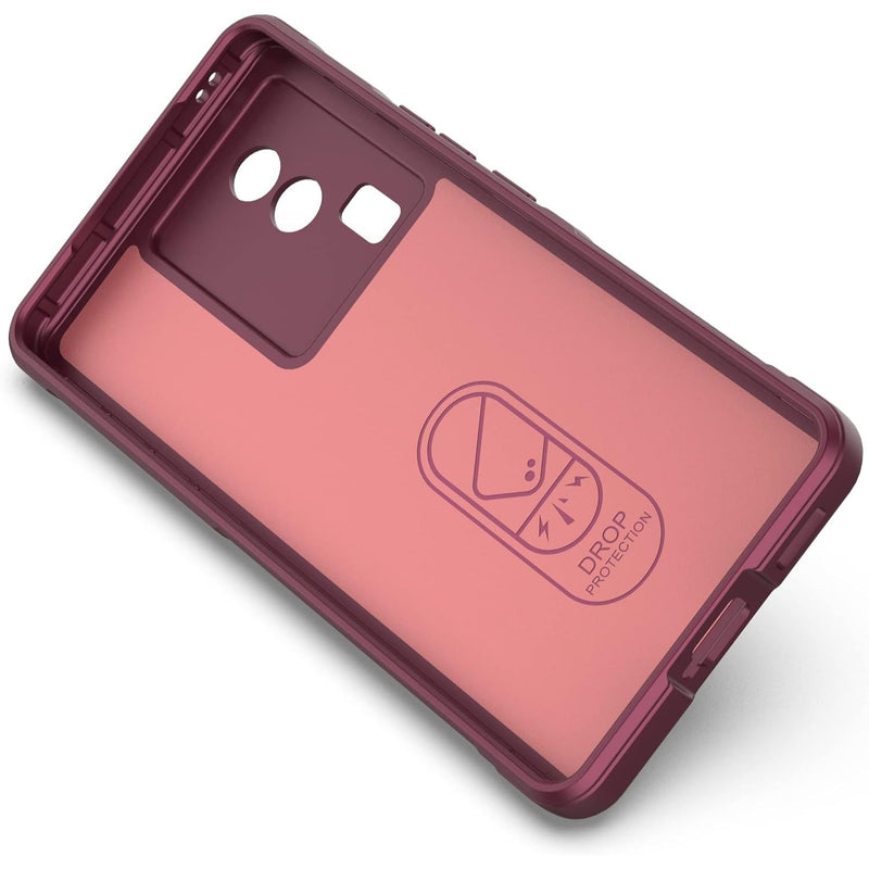 Shield Silicone - Mobile Back Cover for IQOO Neo 7 Pro 5G - 6.78 Inches - (INR 159 Only for prepaid orders)