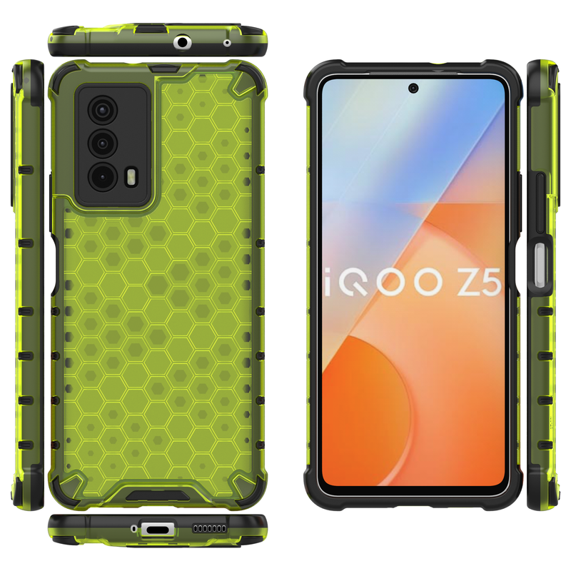 Classic Armour - Back Case  for IQOO Z5 5G - 6.67 Inches