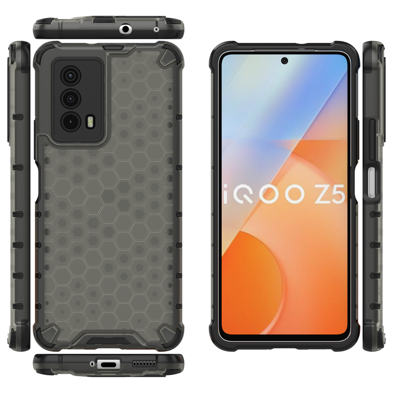 Classic Armour - Back Case  for IQOO Z5 5G - 6.67 Inches