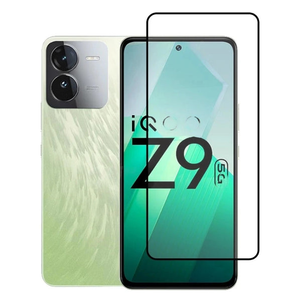 nPlusOne - 9H Tempered Glass for IQOO Z9 5G - 6.67 Inches