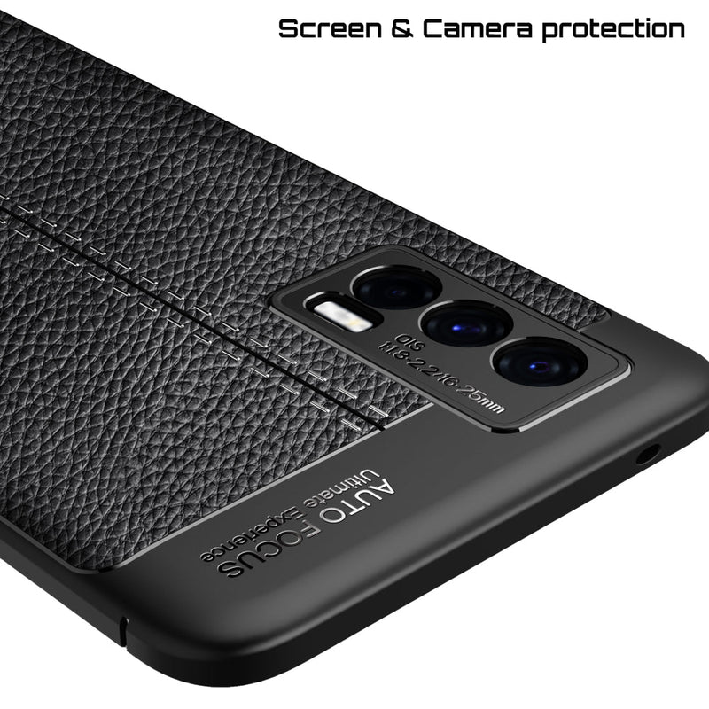 Elegant Textured - Mobile Back Cover for IQOO 7 5G - 6.62 Inches