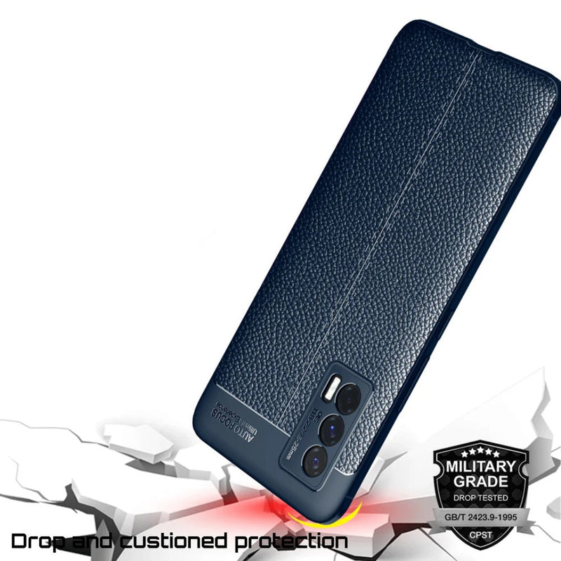 Elegant Textured - Mobile Back Cover for IQOO 7 5G - 6.62 Inches