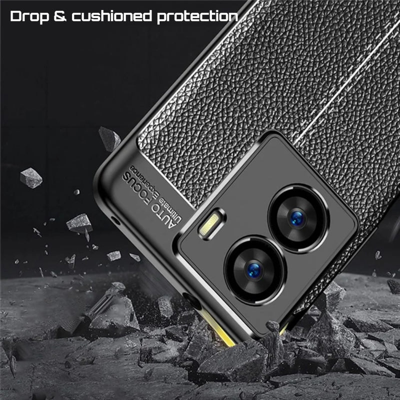 Elegant Textured - Back Case for IQOO Z7s 5G - 6.38 Inches