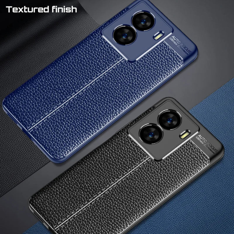 Elegant Textured - Mobile Back Cover for IQOO Z7 5G - 6.38 Inches
