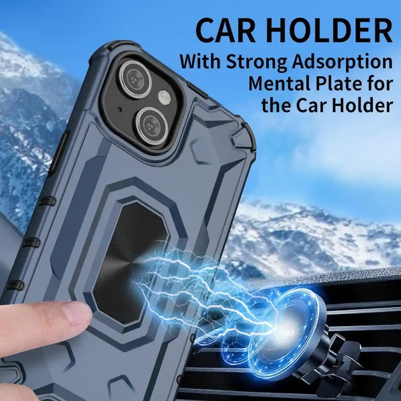 MAG Robot -  Back Case for iPhone 15 - 6.1 Inches - (INR 299 For Prepaid Orders Only)